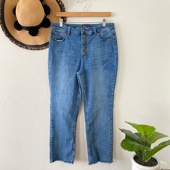 Cole Jeans Cole Raw Hem Straight Leg Jeans Poshmark